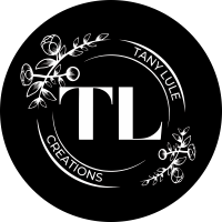 Tany Lule Creations Logo White on Black bg4