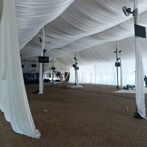 Tent Ceiling Fabrication, TL Creations, Tent Ceilings in Nairobi, Kenya